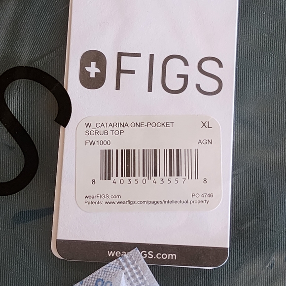 FIGS Forest Green Catarina (XL) - Picture 5 of 8